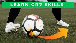 TOP 5 CR7 FOOTBALL SKILLS [upl. by Tiram]