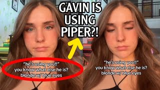 Piper Rockelle EXPOSES Gavin Magnus For USING Her For Clout 😱😳 With Proof  Piper Rockelle tea [upl. by Adan835]