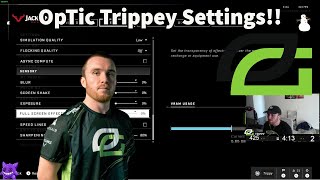 OpTic Trippy Explains All His Halo Infinite Settings [upl. by Nandor]