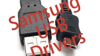 Download And Install Samsung USB Drivers Latest [upl. by Ecirtael]