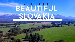 Beautiful Slovakia  4K  Drone Shots [upl. by Kirimia]