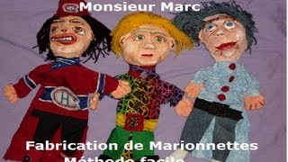 Fabrication de marionnettes avec Monsieur Marc [upl. by Celeste]