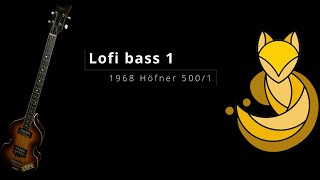 1968 Höfner 5001 lofi violin bass 1 [upl. by Tuinenga716]