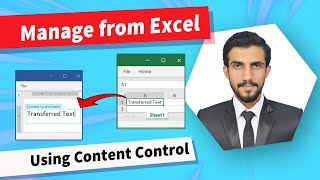 Control Word document from Excel using Content Controls and VBA Macro [upl. by Sexela]