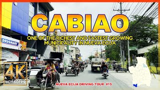 Lets visit the progressive town of Cabiao Nueva Ecija  Philippines  Driving Tour  4K [upl. by Yslehc]