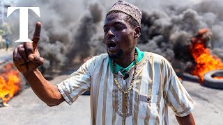 Riots in Haiti as gangs take control of PortauPrince [upl. by Westney]