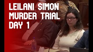 Leilani Simon Trial  Day 1 Part 2 [upl. by Atteniuq270]