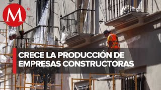 Producción de empresas constructoras creció 46 acumula 11 meses al alza [upl. by Pownall]