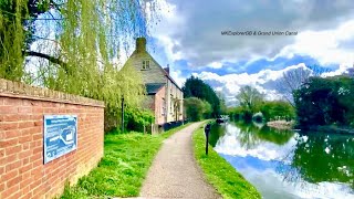 Grand Union Canal amp Giffard Park  Milton Keynes Buckinghamshire England [upl. by Cecilla837]