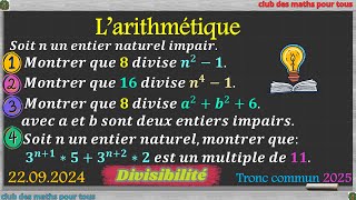 Arithmétique la divisibilité dans N [upl. by Egduj]