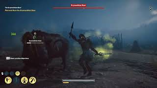 Assassins Creed Odyssey  Erymanthian boar fight [upl. by Enimrac526]