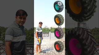 Tractor wheel chakka to icecream chocolatecake pastry amp catberry viral [upl. by Corvese425]