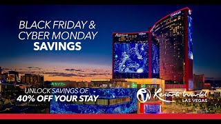 40 off Black Friday Hotel Deal at Resorts World Las Vegas [upl. by Yemaj979]