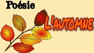 Poésie 🍂 Lautomne de Maurice Carême 🍂 [upl. by Wolbrom]