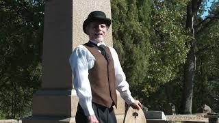 Henry Numbers Tracy Placerville Businessman in the 1800s Save the Graves Project Portrayal [upl. by Strander]