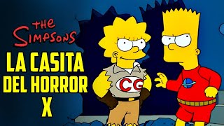 Los Simpson  La casita del horror x [upl. by Aticilef748]