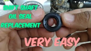 Shift shaft oil seal replacement [upl. by Charteris]