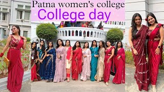 PATNA WOMENS COLLEGE 💐 COLLEGE DAY 💐VLOG✌️ patnawomenscollege collegedays pwc2023 virasat2023 [upl. by Barby]