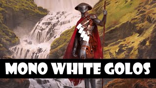 ⚪⚪⚪ Mono White Golos Tireless Pilgrim  Historic Brawl MTG Arena [upl. by Jan653]