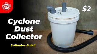 DIY Cyclone Dust Collector [upl. by Moclam309]