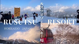 Hokkaido skiing⛷Rusutsu Resort Ski Resort❄｜Hokkaido｜heavy snowfall area｜powder snowSubtitles [upl. by Eldrid]