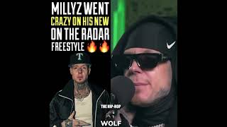 MILLYZ WENT CRAZY ON HIS NEW ON THE RADAR FREESTYLE 🔥🔥 [upl. by Culosio]