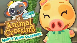 On amène le jardin à lINTERIEUR  🏡 ANIMAL CROSSING HAPPY HOME PARADISE 10 [upl. by Shandee]