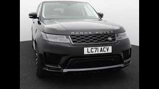 LAND ROVER RANGE ROVER SPORT 30 D250 HSE Silver 5dr Auto 2021Lloyd M [upl. by Beebe]