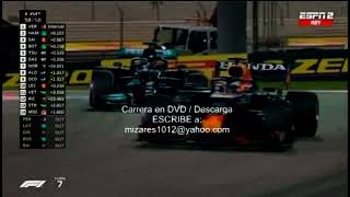 F1 GP Abu Dhabi 2021 Completo en DVD Descarga Verstappen Hamilton [upl. by Aylatan]