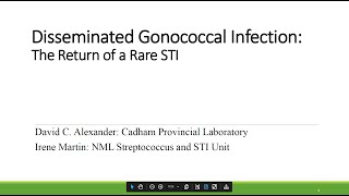 Disseminated Gonococcal Infection The Return of a Rare STI [upl. by Amaj]