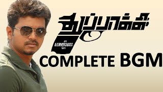 Thuppakki BGM  Harris jayaraj  Backgorund Score  Vijay  ARMurugadoss [upl. by Ellora220]