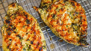 I Cant Stop Making This Garlic Basil Chicken Marinade [upl. by Minor]