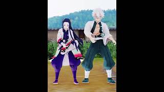 Kanae amp Sanime  Funky Town X Da Dip  MMD demonslayer [upl. by Xineohp]