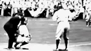 1934 All Star Game 1 2 3 4 5 amp 6 Inning Footage Polo Grounds NY [upl. by Qiratla]