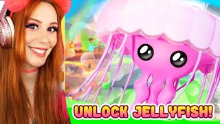 HOW TO UNLOCK a NEON JELLYFISH in Roblox Adopt Me NEW UPDATE [upl. by Adah757]