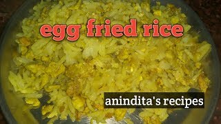 How to make PERFECT EGG FRIED RICE  Easy Egg Fried Rice  Bachelor  homemade  easy and quick [upl. by Odirfliw84]