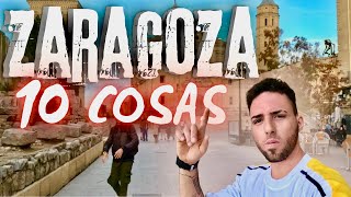 🗺️ ZARAGOZA en UN DÍA  10 COSAS que VER [upl. by Jameson771]