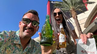 LAS VEGAS VLOG  Resorts World  Best Friend  Aria  Park MGM Part 4 [upl. by Akimahs416]