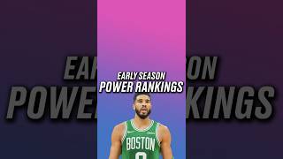 Early Power Rankings nba basketball lebronjames [upl. by Docilla527]