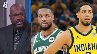 Inside the NBA previews Bucks vs Pacers Game 4 [upl. by Joselyn77]