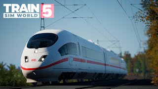 ICE from Riesa to Dresden  Train Sim World 5 Gameplay [upl. by Siron]