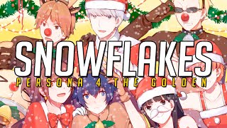 Persona 4 The Golden  SNOWFLAKES  Original Lyrics amp Sub Español [upl. by Kent583]