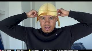 Durag Tutorial How To Tie A Durag In 20 Seconds [upl. by Crescentia3]