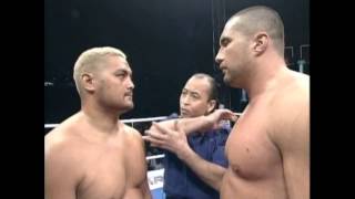 Mark Hunt vs Jerome Le Banner K1 WGP 2001 Quarter Final [upl. by Ytirehc706]