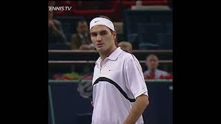 Paris 2003 QF  Federer Henman Preview [upl. by Notlehs]