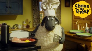 Shaun the Sheep 🐑 Cooking with the Flock  Cartoons for Kids 🐑 Full Episodes Compilation 1 hour [upl. by Ayet100]