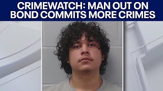 Teen charged with murder released on bond commits more crimes CrimeWatch  FOX 7 Austin [upl. by Reba]