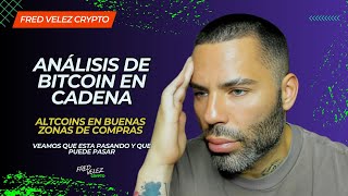 BITCOIN ANÁLISIS EN CADENA  AT Y MIRANDO A ALTCOINS EN BUENA ZONA DE COMPRAS [upl. by Nnoved366]