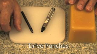 How To Punch Round Holes Using Drive and Rotary Punches [upl. by Namzed767]