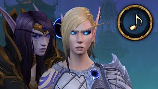 Alleria and Xalatath  Cutscene Music of WoW The War Within [upl. by Koressa]